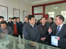 Municipal party secretary Li xiao pao visited Topmark in Jiangxi to guide the wo